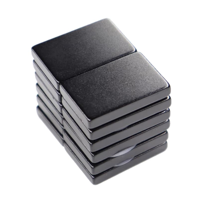 black neodymium magnet block