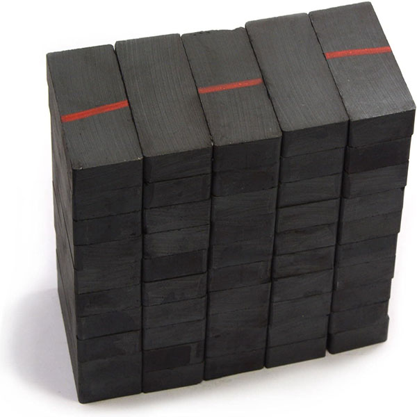Ímãs quadrados de ferrite 40x20x10 Y25-Y35 Classe 40x25x10 Ferrie Block Magnets Y30BH